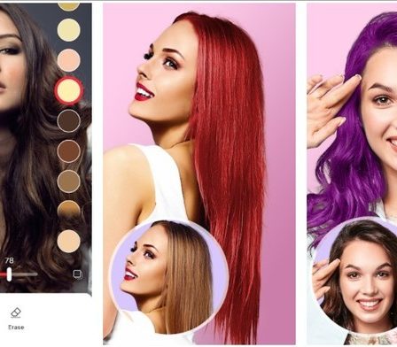 Aplicativos para mudar cor de cabelo